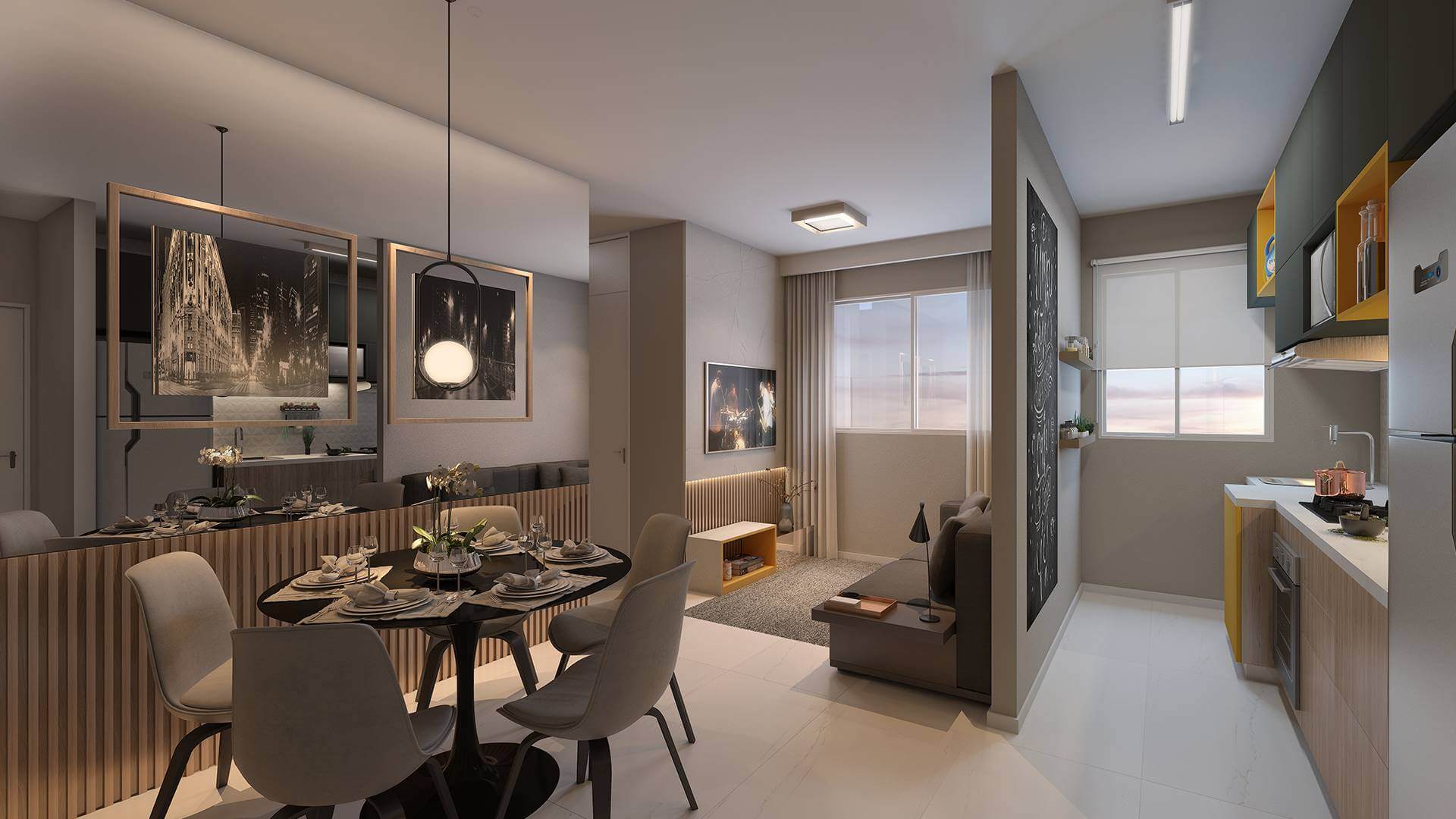 Significado das cores: como transformar seu apê com a paleta ideal apartamento riva