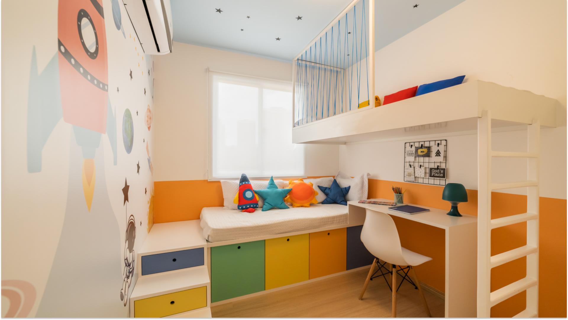 Como escolher a paleta de cores ideal para o seu apartamento? paleta de cores de um decorado da riva