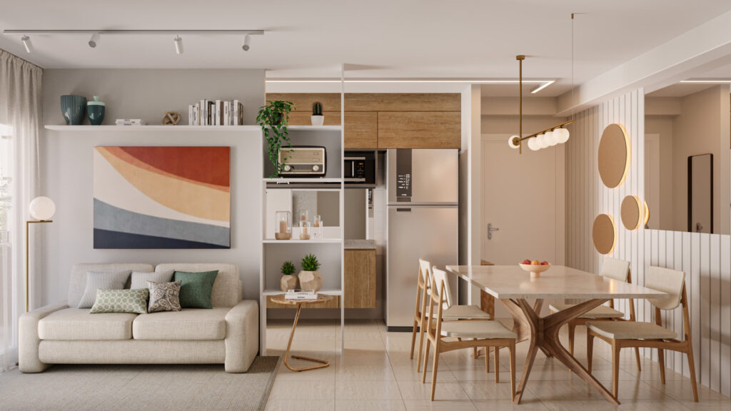 Faixa 4 do Minha Casa, Minha Vida: mais chances para conquistar o imóvel dos seus sonhos Sala vila santé Riva