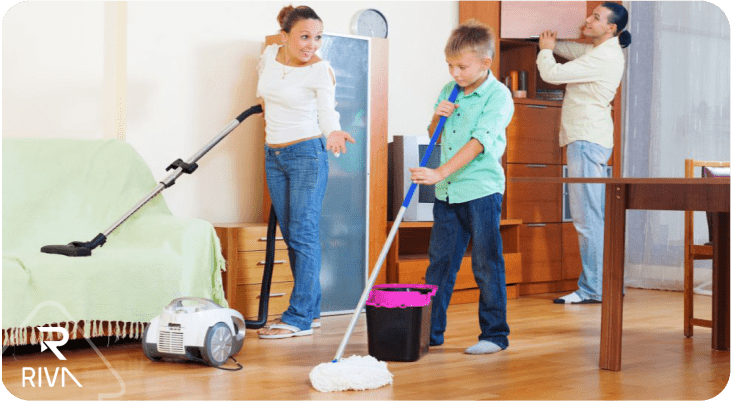 Saiba como criar uma lista de tarefas domésticas e dividir com outras pessoas da casa Riva Incorporadora