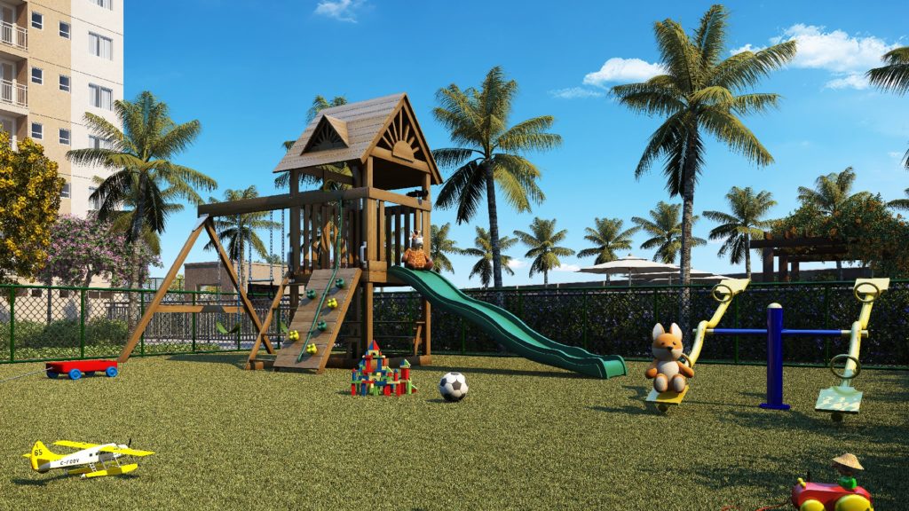 Playground do Park Golf Manaus, da Riva Empreendimentos