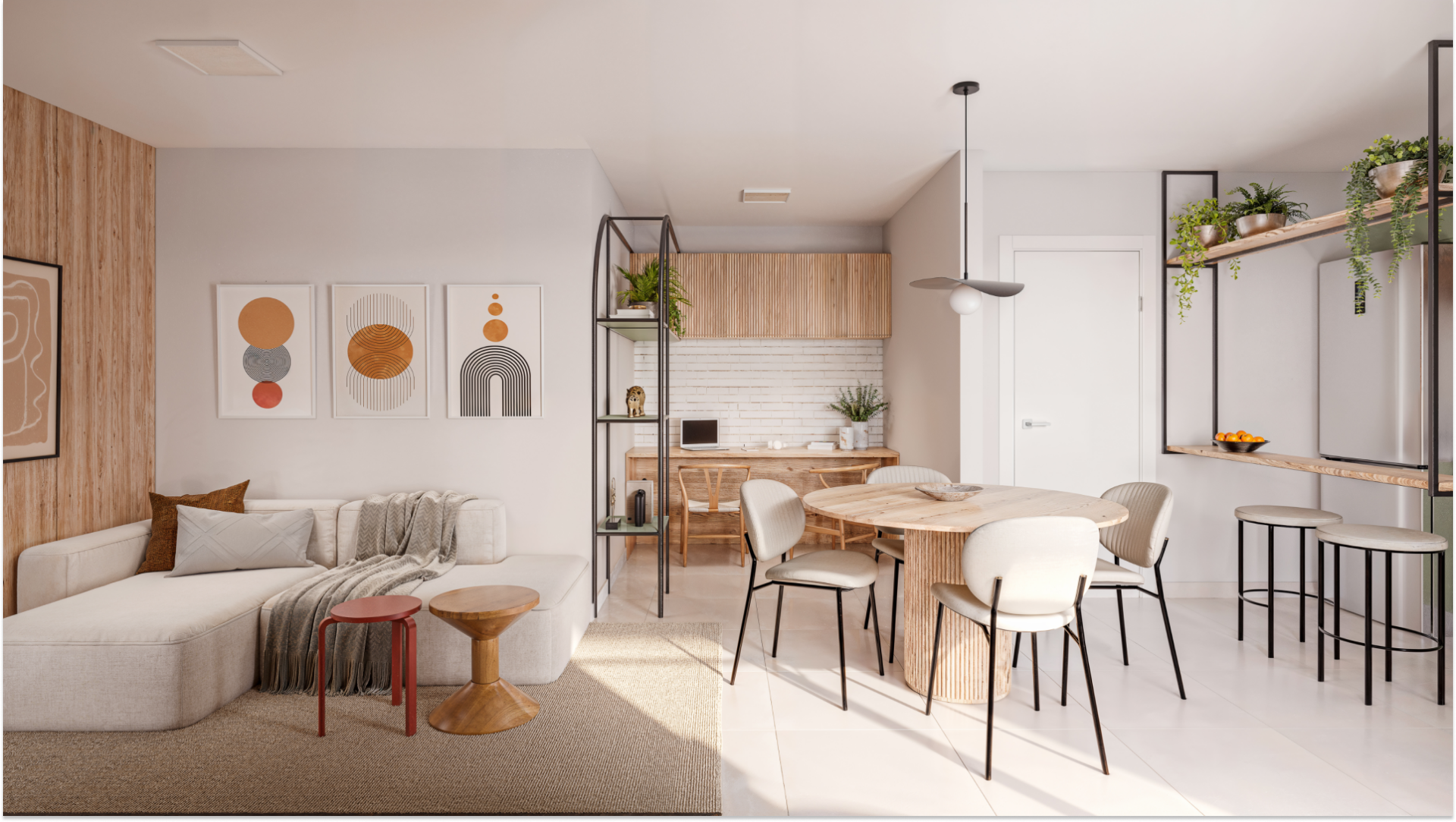 Significado das cores: como transformar seu apê com a paleta ideal apartamento riva